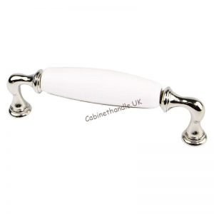 white ceramic kitchen handle