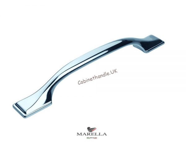 modern chrome-kitchen drawer or door handle made in italy by bosetti marella