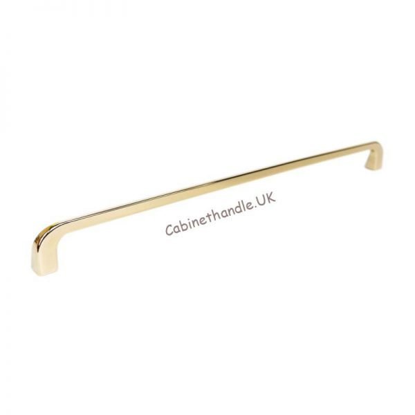high quality polished brass modern bar handle made in italy by bosetti marella