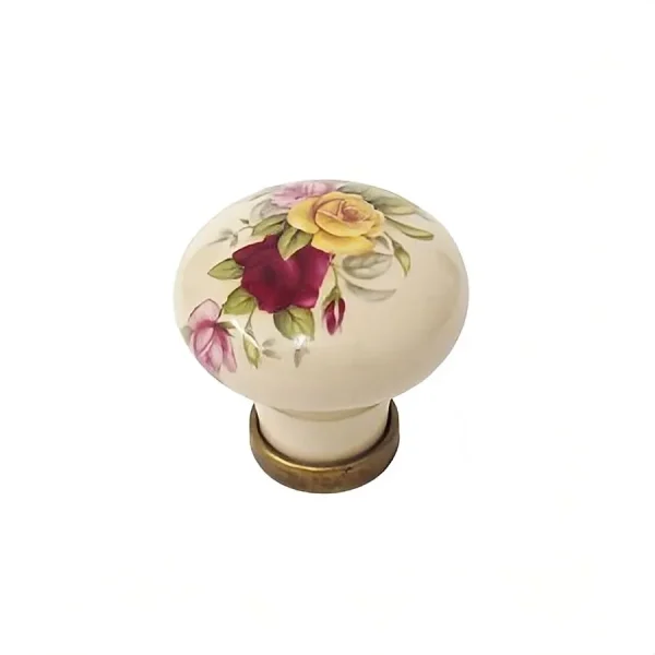 retro ceramic mushroom knob
