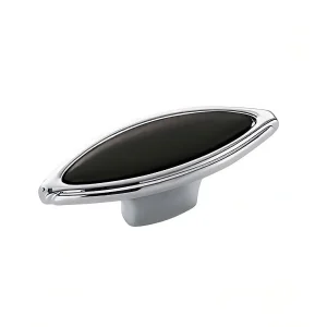 glamour black ceramic-cabinet knob