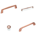 copper kitchen handles