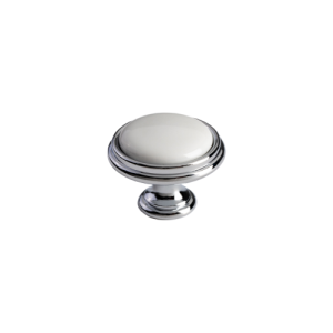 white ceramic and-chrome-knob