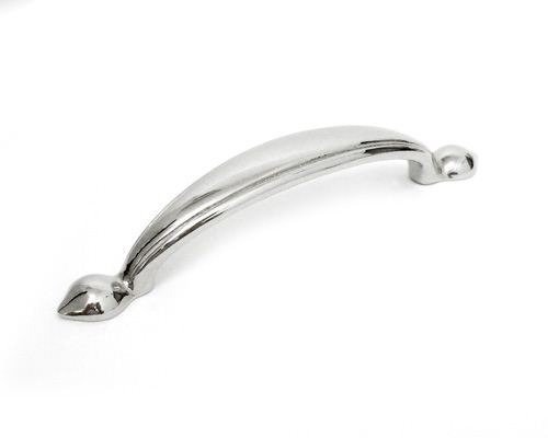 chrome kitchen cupboard handle chrome 96 mm fixing centres