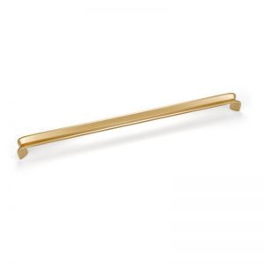 long modern kitchen handle gold