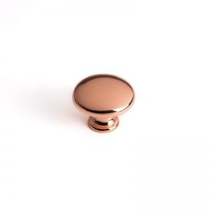 30 mm rose gold knob