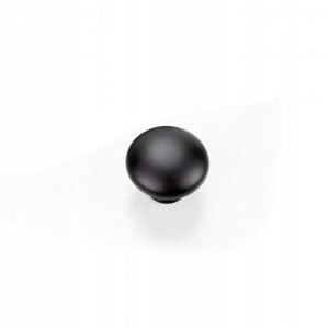 black cupboard knob 30 mm