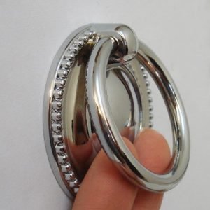 chrome ring pull for chairs or kitchen