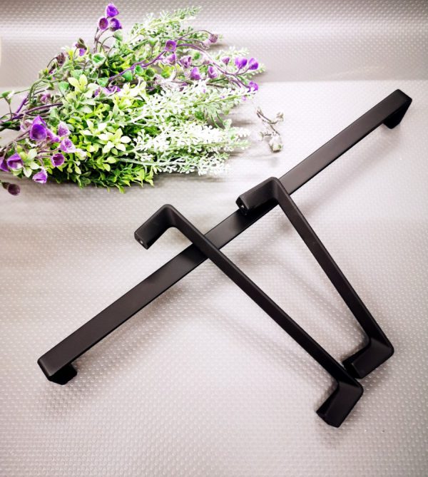 mat black modern cabinet handles in 3 sizes