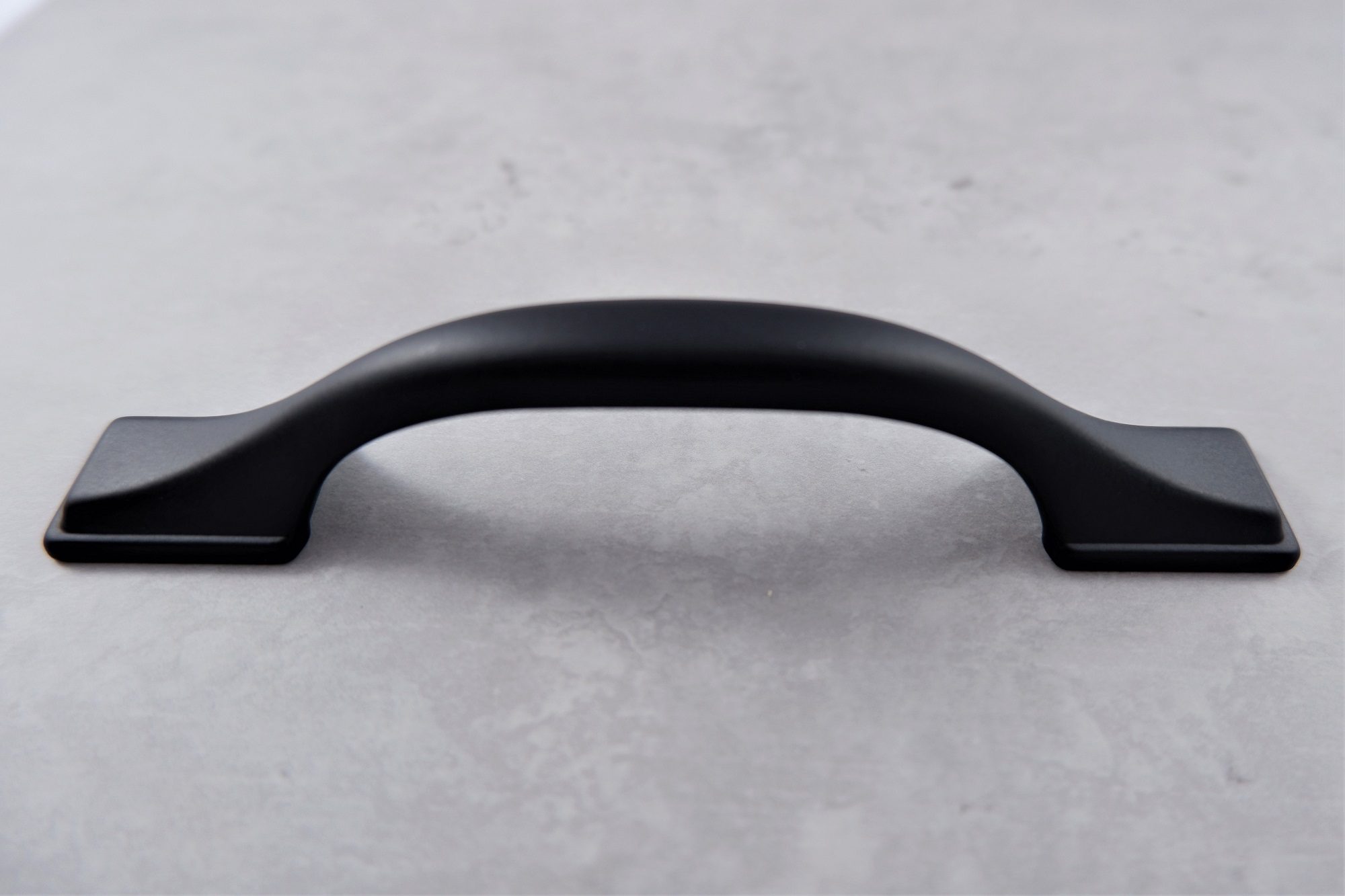 mat black modern pull handle