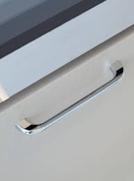 polished chrome cabinet bar handle size 160 mm