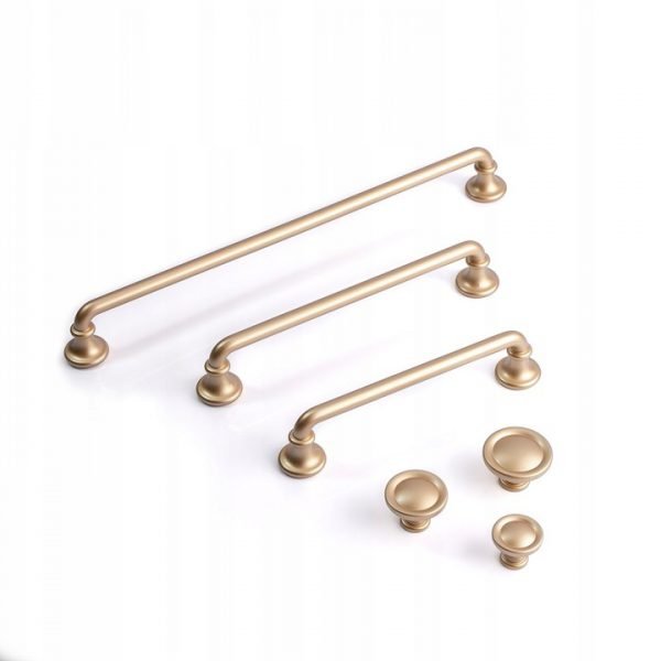 gold kitchen handles and knobs