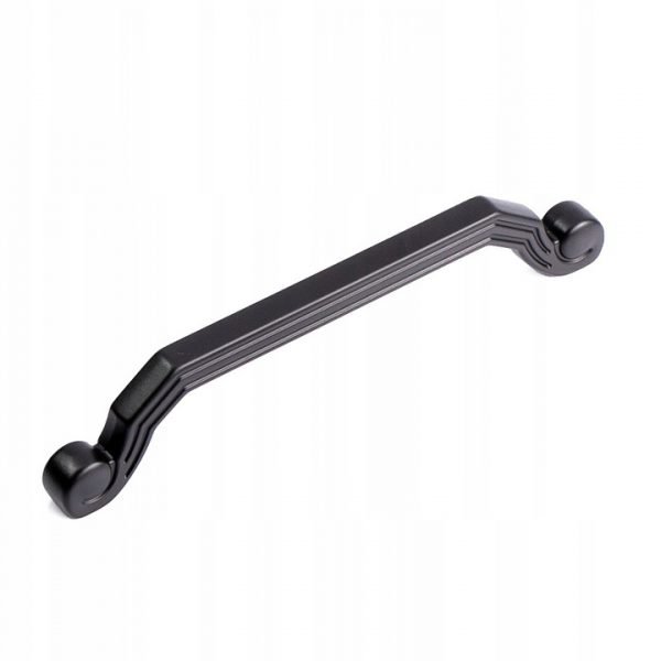 mat black cabinet handle made by Giusti