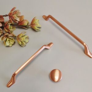 kitchen door handles copper