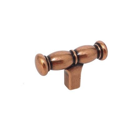 old copper t knob