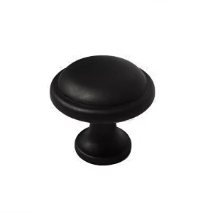 mat black cupboard knob